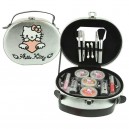 Mallette de Maquillage Hello Kitty - 18 Pièces de Cosmétiques